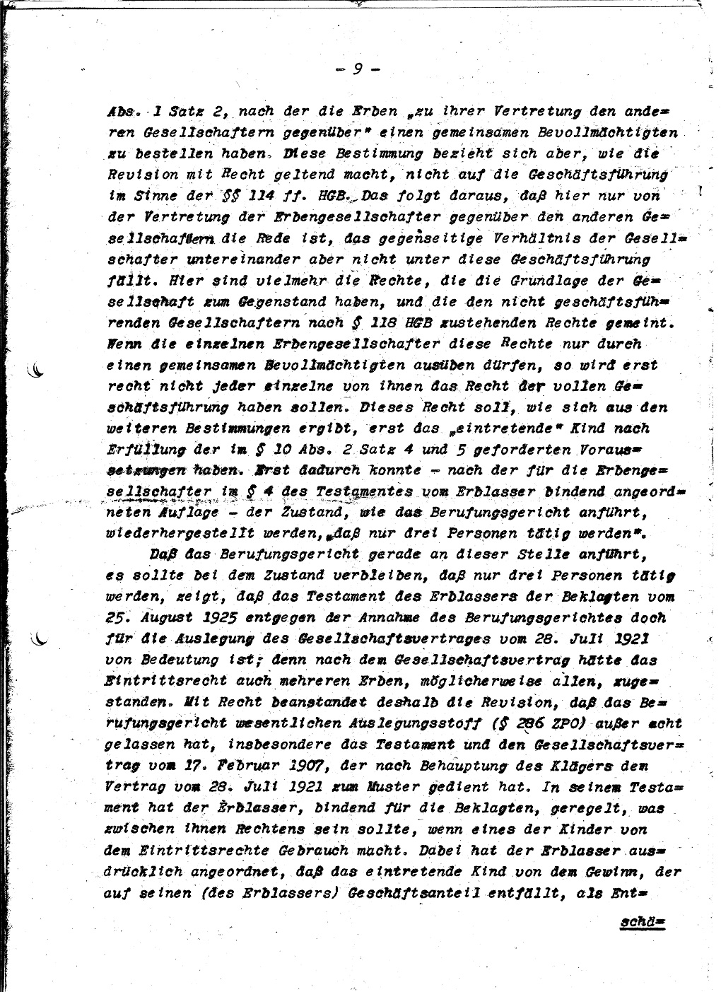 RG-Urteil 17.7.1944